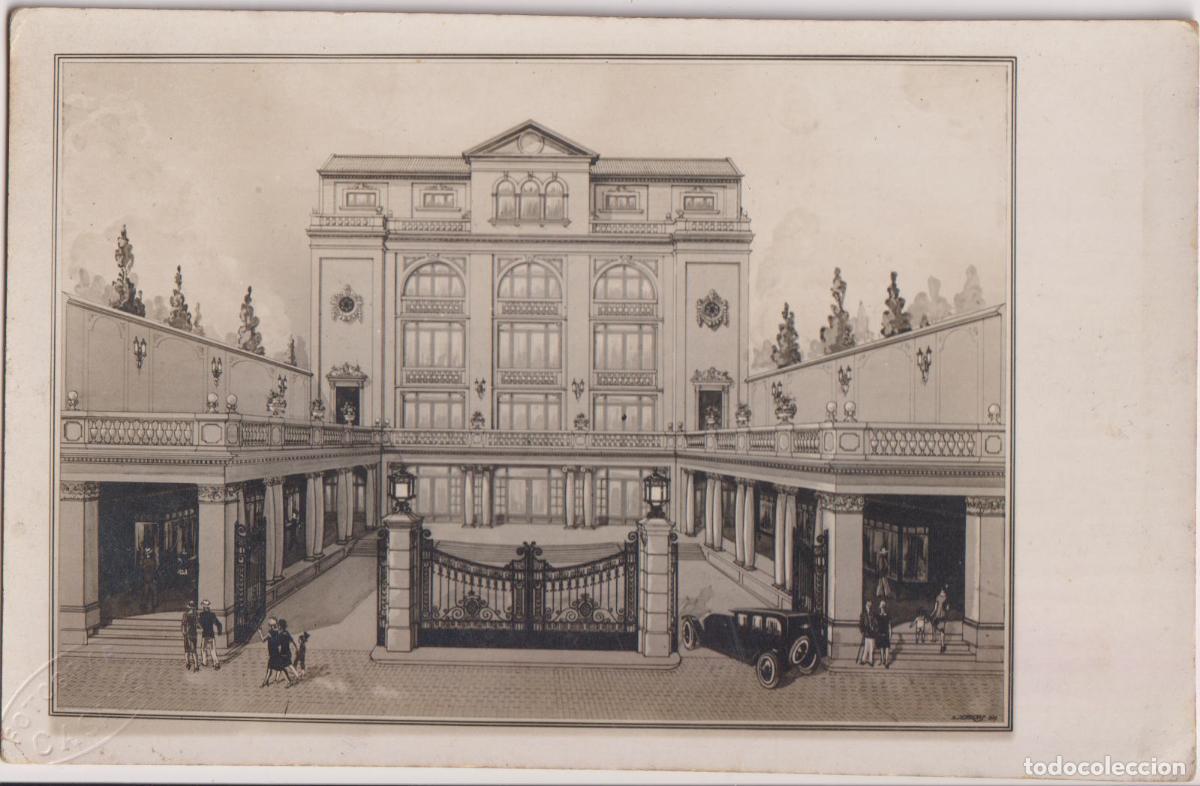 Fotograf&iacute;a antigua: MANRESA (BARCELONA) GRAN TEATRO KURSAAL ARQUITECTO JOSEP FIRMAT I SERRAMALERA &ndash; ESCRITA