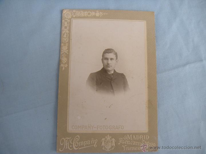 Fotograf&iacute;a antigua: FOTO DE M. COMPA&Ntilde;I MADRID - Foto 1