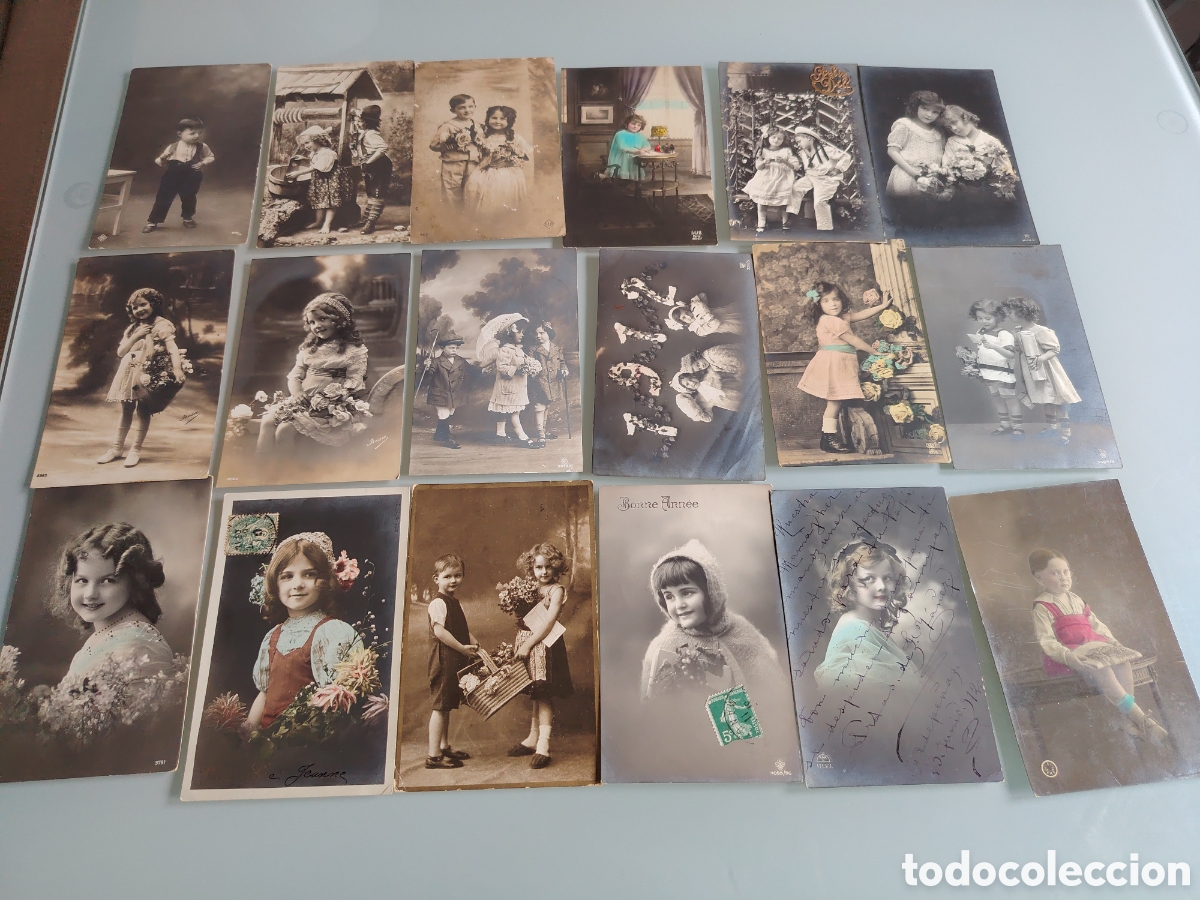 Fotograf&iacute;a antigua: 1900 Fotograf&iacute;as de estudio postal