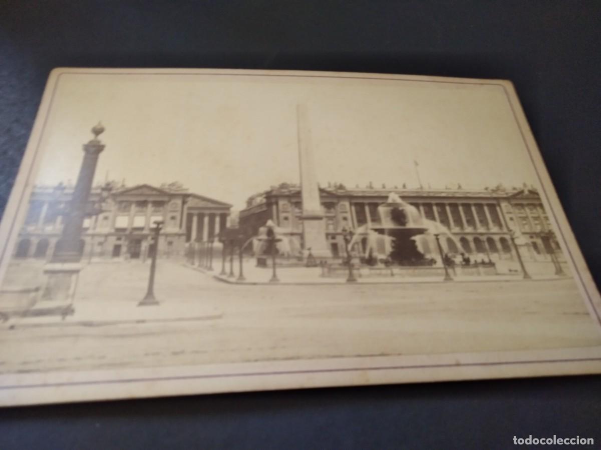 Fotograf&iacute;a antigua: ANTIGUA FOTO DE PARIS PLAZA DE LA CONCORDE EDITEURS EN PARIS