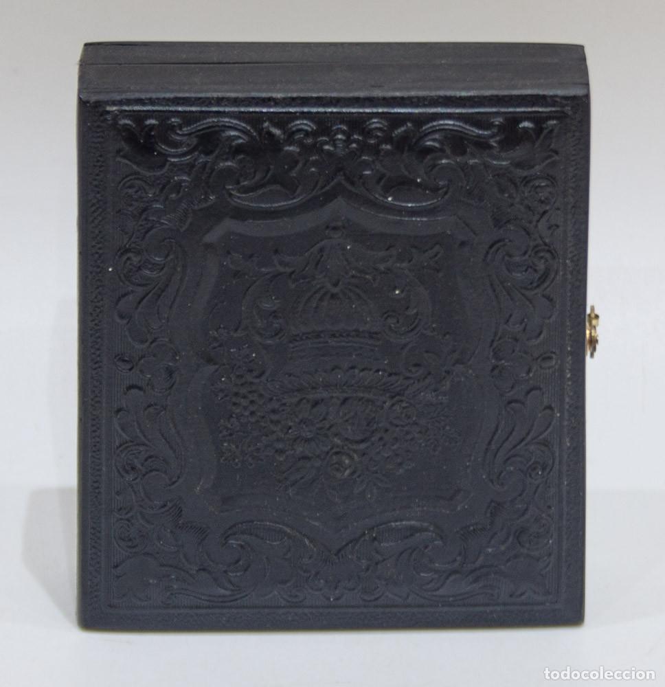 Fotograf&iacute;a antigua: REPLICA DE ESTUCHE FOTOGRAFICO (UNION CASE) 1/6 PLACA PARA FERROTIPO, AMBROTIPO Y DAGUERROTIPO.