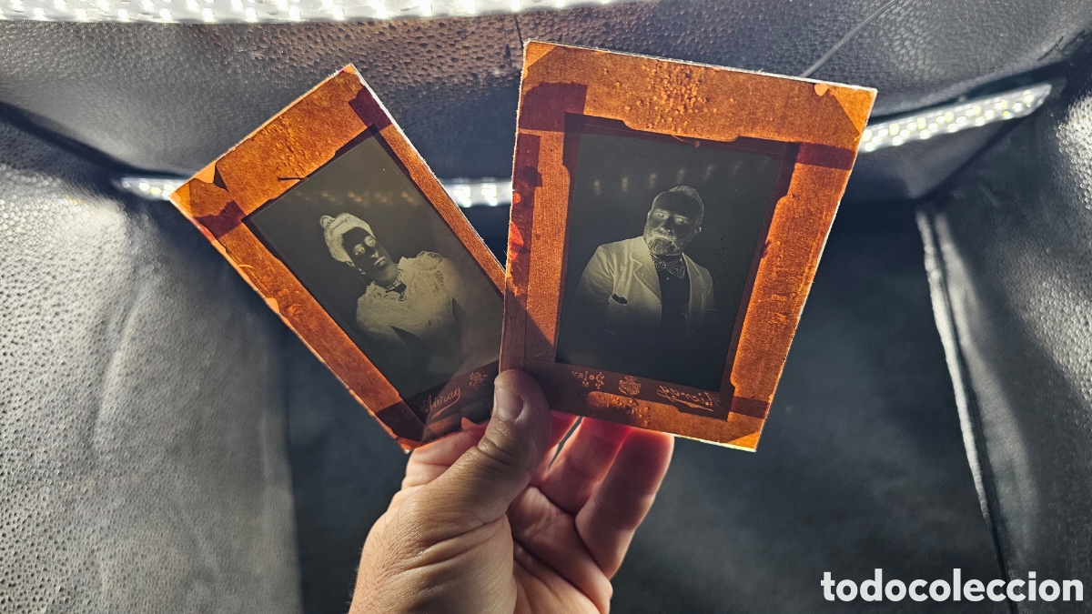 Fotograf&iacute;a antigua: Antiguos negativos en cristal