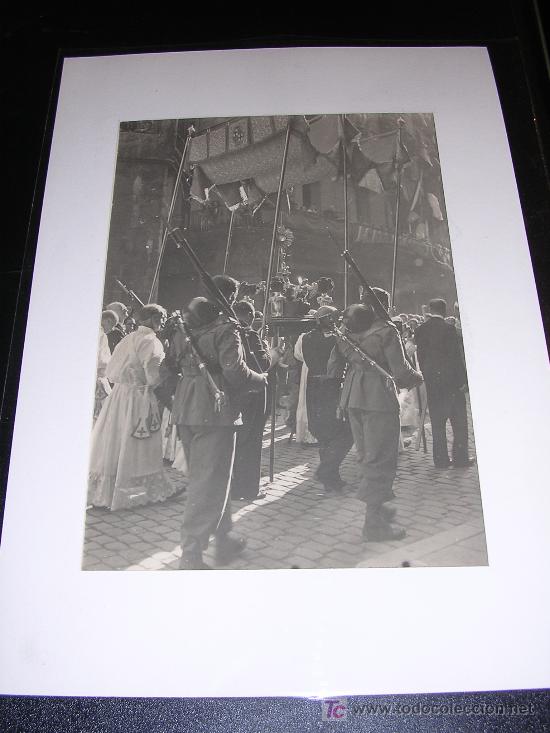 Fotograf&iacute;a antigua: ESCENA DE BARCELONA - Foto 1