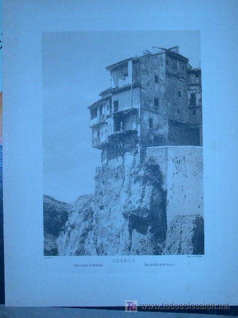 Fotograf&iacute;a antigua: CUENCA. UNA PARTE PINTORESCA. UNE PARTIE PITTORESQUE. - Foto 1