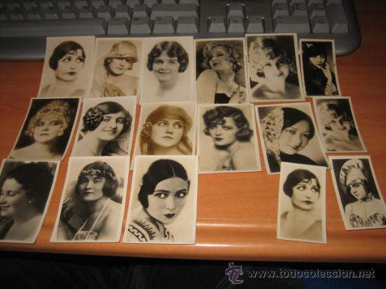 Fotograf&iacute;a antigua: LOS TIPOS NACIONALES DE BELLEZA    FOTOGRAF&Iacute;AS REALES  17 FOTOGRAFIAS COLECCION CIGARRILLOS SARONY