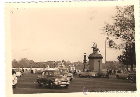 Fotograf&iacute;a antigua: paris. 10 x 7 cms. - Foto 1