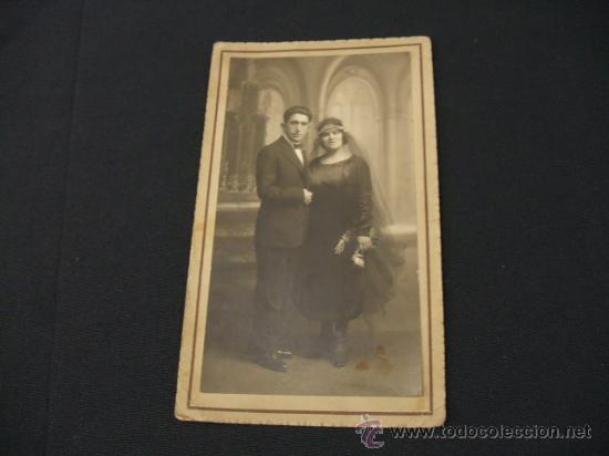 Fotograf&iacute;a antigua: FOTOGRAFIA ANTIGUA ARTISTICA DE SE&Ntilde;OR Y SE&Ntilde;ORA - APROX. A&Ntilde;O 1925