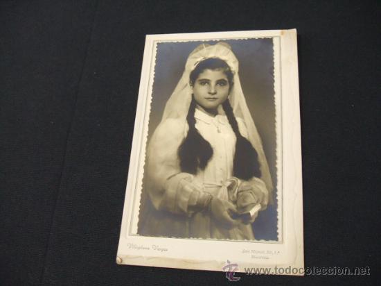 Fotograf&iacute;a antigua: FOTOGRAFIA ANTIGUA DE LA PRIMERA COMUNION