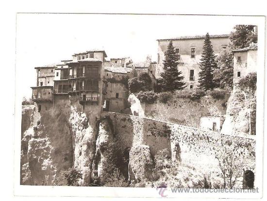 Fotograf&iacute;a antigua: cuenca, casas colgadas. a&ntilde;o 1964 - Foto 1