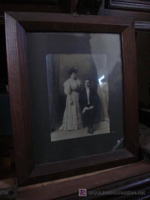 Fotograf&iacute;a antigua: CUADRO CON FOTOGRAFIA ANTIGUA