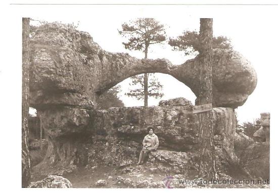 Fotograf&iacute;a antigua: CIUDAD ENCANTADA DE CUENCA. PUENTE ROMANO - Foto 1