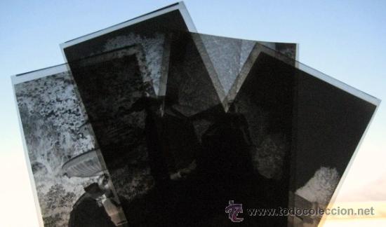 Fotograf&iacute;a antigua: 5 NEGATIVOS EN BLANCO Y NEGRO. 7X11 Y 7X12 CMTS. TRAJE ANTIGUO. ENVIO GRATIS&iexcl;&iexcl;&iexcl;