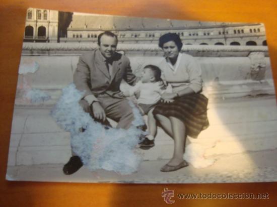 Alte Fotografie: antigua fotografia a&ntilde;os 50 / 60 sevilla ,  , fotos con sello rom val ,