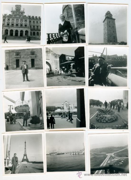 Fotografia antica: 12 MINI FOTOS + FUNDA PAPEL