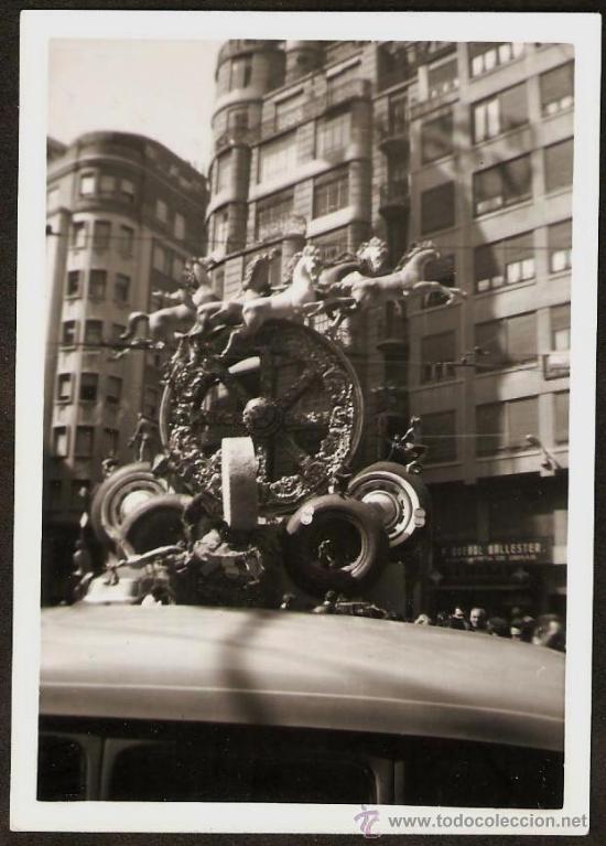 Fotograf&iacute;a antigua: VALENCIA. FALLA A&Ntilde;O 1966 - Foto 1