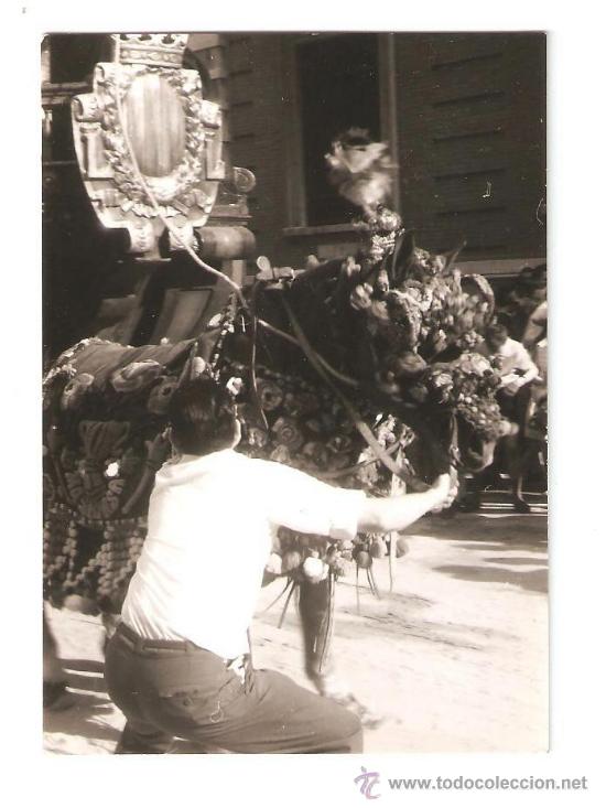 Fotograf&iacute;a antigua: VALENCIA. DIA DEL CORPUS. LES ROQUES - Foto 1
