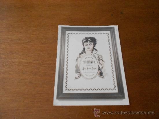 Fotograf&iacute;a antigua: ANTIGUA FOTOGRAF&Iacute;A AUSTRIACA DE UN CUADRO, CON SELLO POR DETR&Aacute;S (VER)