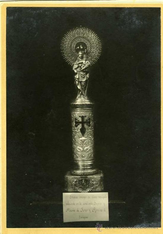 Fotograf&iacute;a antigua: FOTOGRAFIA RELIGIOSA VIRGEN - Foto 1