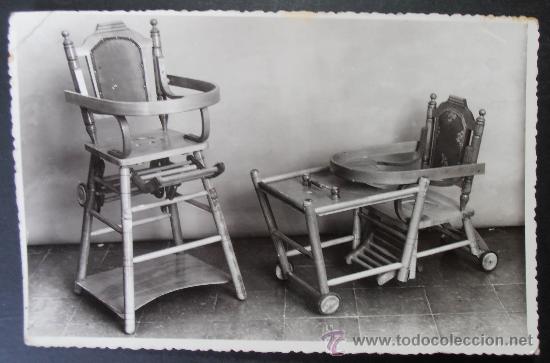 Fotograf&iacute;a antigua: FOTOGRAFIA 17.5X11 CM APROX, ANTIGUAS TRONERAS PARA NI&Ntilde;OS,  (846)