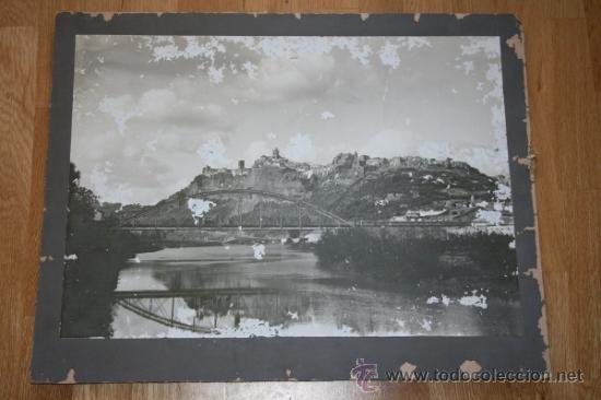 Fotograf&iacute;a antigua: ESPECTACULAR FOTOGRAFIA DE ARCOS DE LA FRONTERA 1927 - 58X41CM