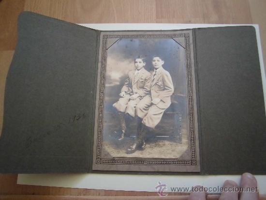 Antique Photography: ANTIGUA FOTOGRAFIA CHICOS.FECHADA 1931.FOTOGRAFO MUELLER