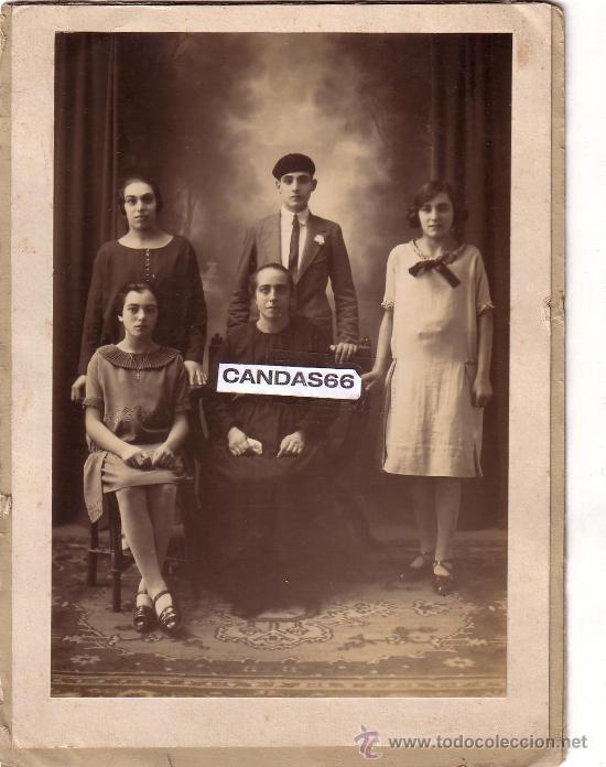 Photographie ancienne: ANTIGUA  FOTO FOTOGRAFIA FAMILIAR