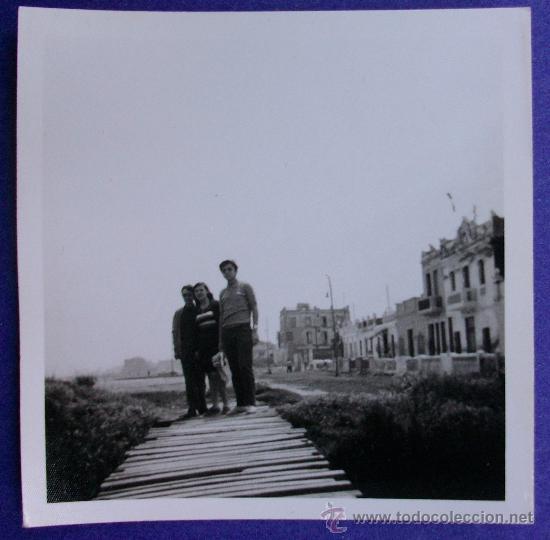 Fotograf&iacute;a antigua: VALENCIA. PLAYA DE LA MALVARROSA - Foto 1