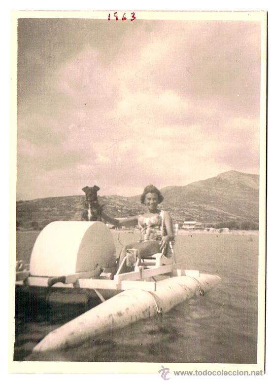 Fotograf&iacute;a antigua: OROPESA. AGOSTO 1963 - Foto 1