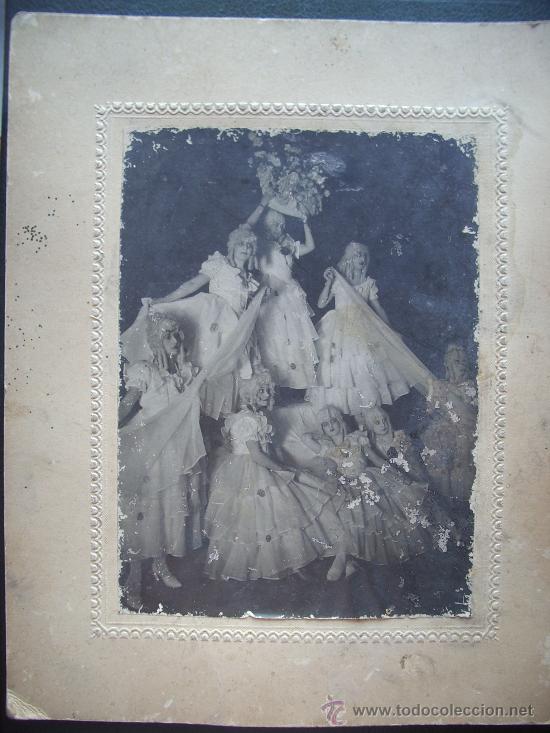 Fotograf&iacute;a antigua: Fotograf&iacute;a BAILARINAS. - Foto 1