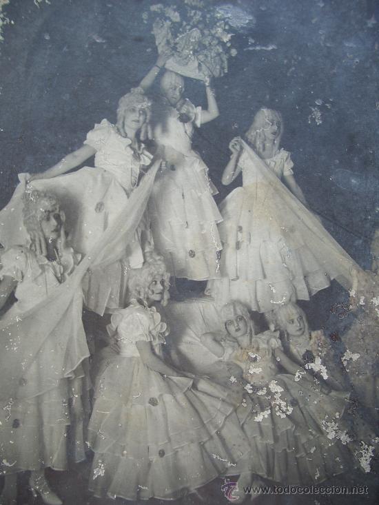 Fotograf&iacute;a antigua: Fotograf&iacute;a BAILARINAS. - Foto 2