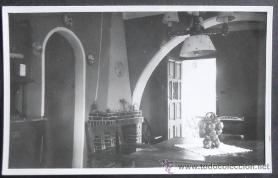 Fotograf&iacute;a antigua: FOTOGRAFIA 14X9 CM APROX,INTERIOR VIVIENDA ANTIGUA, (2519)