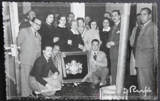Fotograf&iacute;a antigua: FOTOGRAFIA 14X9 CM APROX,ENTREGA DE PREMIOS,RUFA,VALENCIA,1956, (2540)