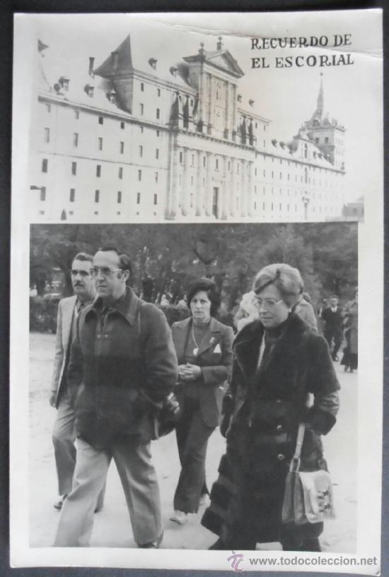 Fotograf&iacute;a antigua: FOTOGRAFIA 18X12 CM APROX,RECUERDO DE EL ESCORIAL,1976, (2749)