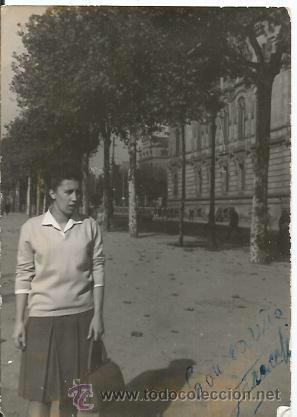 Fotograf&iacute;a antigua: ^^^ B670 - FOTOGRAFIA - GUAPA SE&Ntilde;ORITA