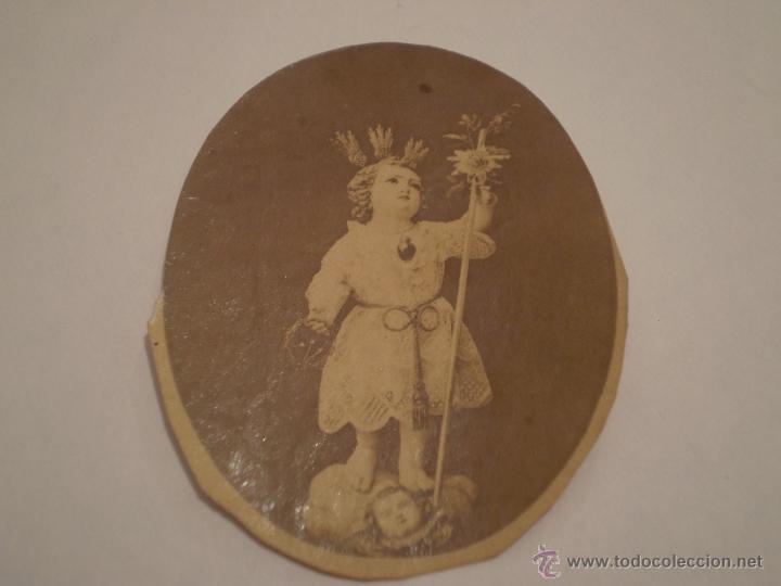 Fotograf&iacute;a antigua: ANTIGUA FOTOGRAFIA OVALADA NI&Ntilde;O JESUS.SIN IDENTIFICAR.FINALES DEL XIX.