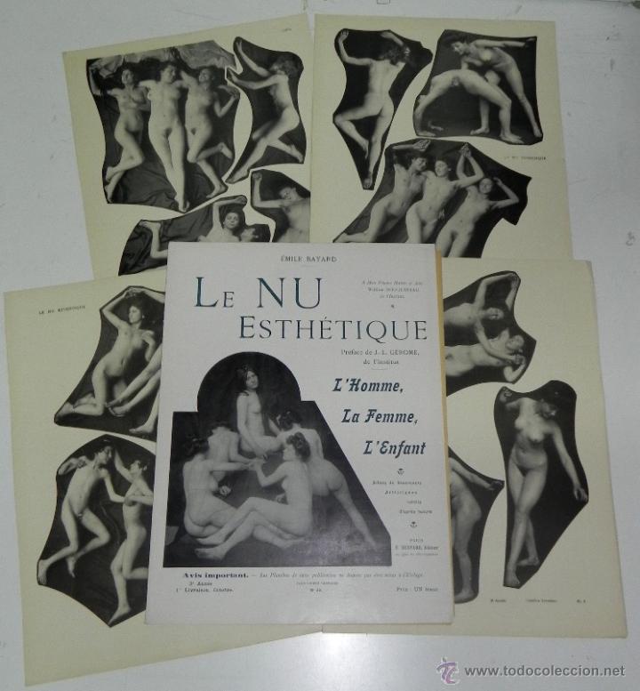 Fotograf&iacute;a antigua: Carpeta con 4 fotograbados de  37,8 x  28  cms - A&ntilde;o 1904, se trata de la 1&ordf; entrega, 3&ordm; a&ntilde;o de octu