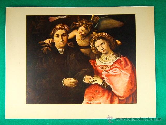 Fotograf&iacute;a antigua: DESPOSORIO-LORENZO LOTTO-RENACIMIENTO ESCUELA VENECIANA-MUSEO DEL PRADO-31X23 CM-2-41-A&Ntilde;O 1935......