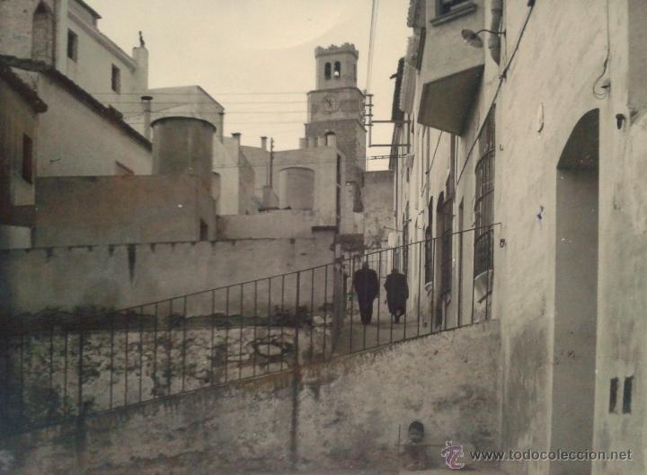 Antique Photography: ANTIGUA FOTO DE MASNOU DE MEDIDAS 12.5 CTMS X 9 CTMS.