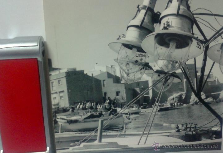 Fotograf&iacute;a antigua: ANTIGUA FOTO DE PALAMOS-1- DE MEDIDAS 9X9 CTMS