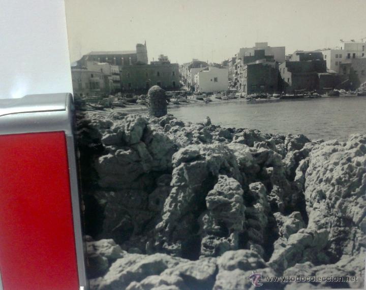 Fotograf&iacute;a antigua: ANTIGUA FOTO DE PALAMOS-1-- DE MEDIDAS 9X9 CTMS