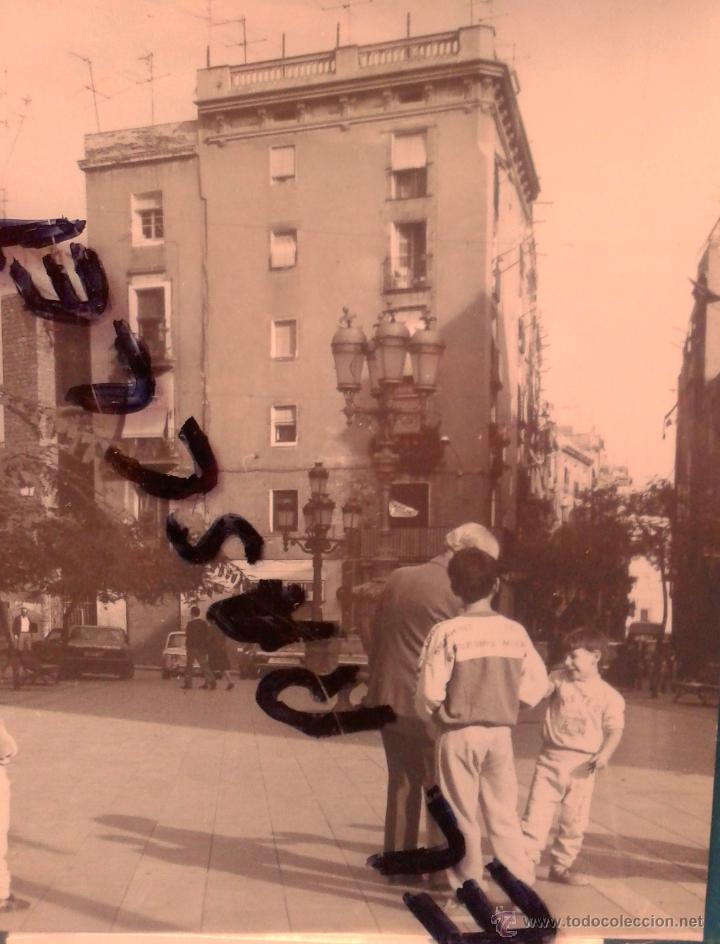 Photographie ancienne: ANTIGUA FOTO DE BARCELONA-8- DE MEDIDAS 13X10 CTMS