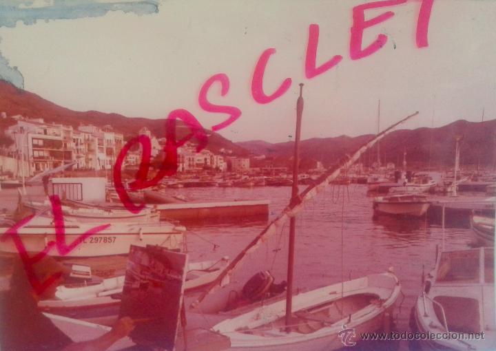 Antique Photography: ANTIGUA FOTO DE PORT DE LA SELVA-2- DE MEDIDAS 14X9 CTMS