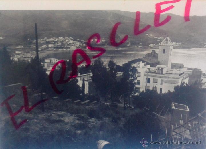 Antique Photography: ANTIGUA FOTO DE PORT DE LA SELVA-2- DE MEDIDAS 14X9 CTMS