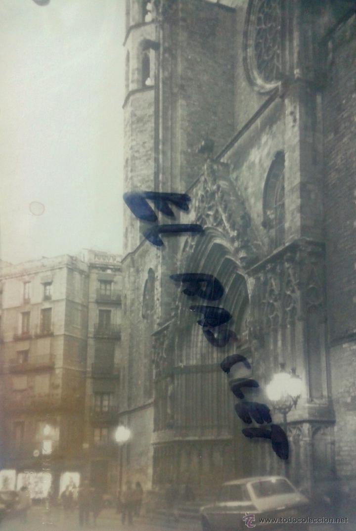 Fotografia antica: ANTIGUA FOTO DE BARCELONA-13- DE MEDIDAS 17X13  CTMS