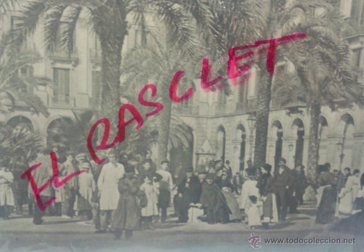 Fotografia antica: ANTIGUA FOTO DE BARCELONA-16- DE MEDIDAS 15X11  CTMS