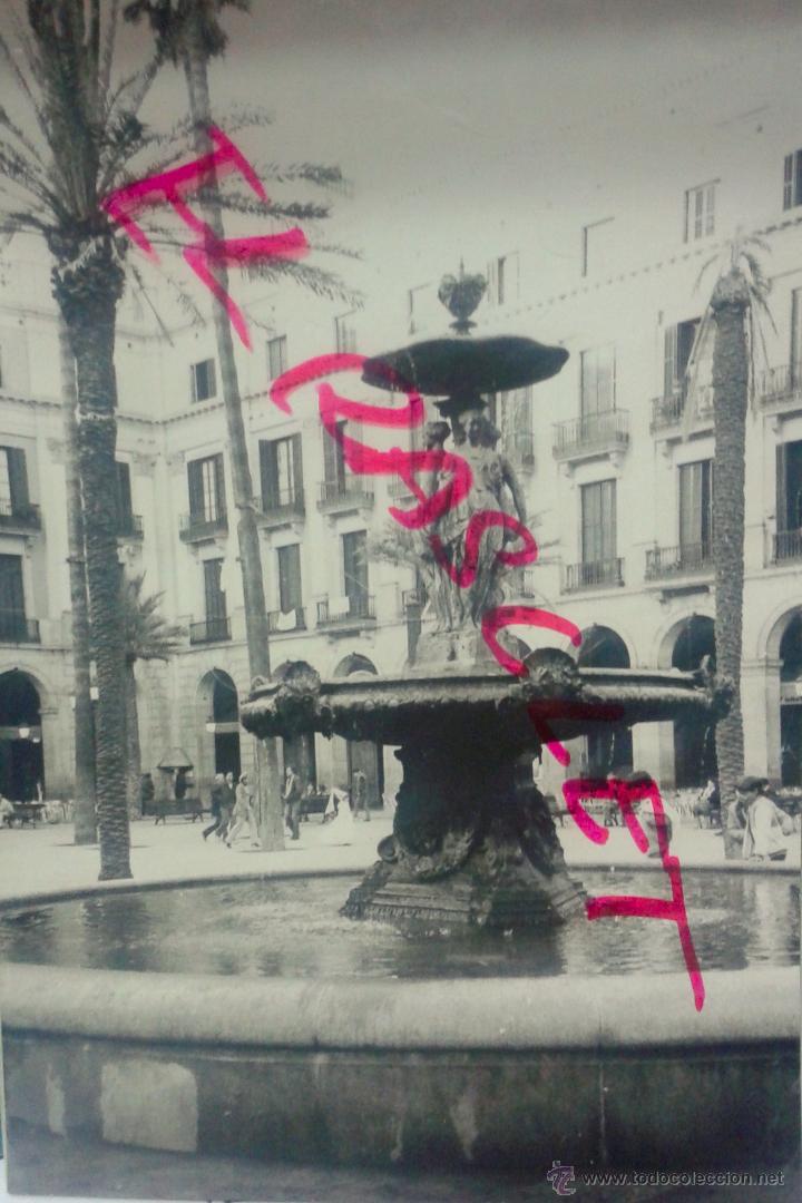 Fotografia antica: ANTIGUA FOTO DE BARCELONA-16-- DE MEDIDAS 15X11  CTMS