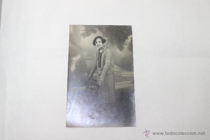 Antique Photography: ELEGANTE DAMA, SANTONJA FOTOGRAFO, ALCOY A&Ntilde;OS 20