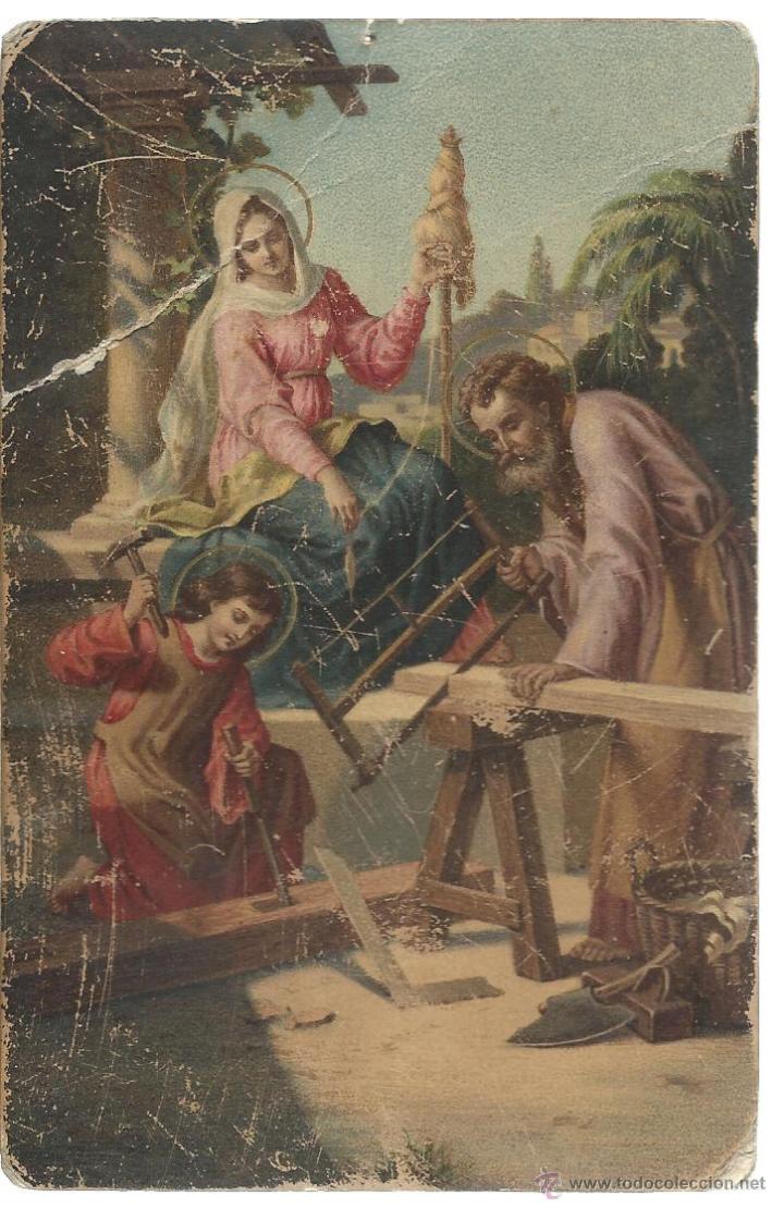 Fotografia antica: FOTOGRAFIA POSTAL ANTIGUA DE RELIGION CIRCULADA