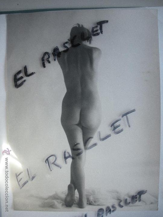 Fotografia antica: MAGNIFICA FOTOGRAFIA EROTICA , ANTIGUA - DE COLECCION PRIVADA DE BCN , DE MEDIDAS 24 X 18 CTMS