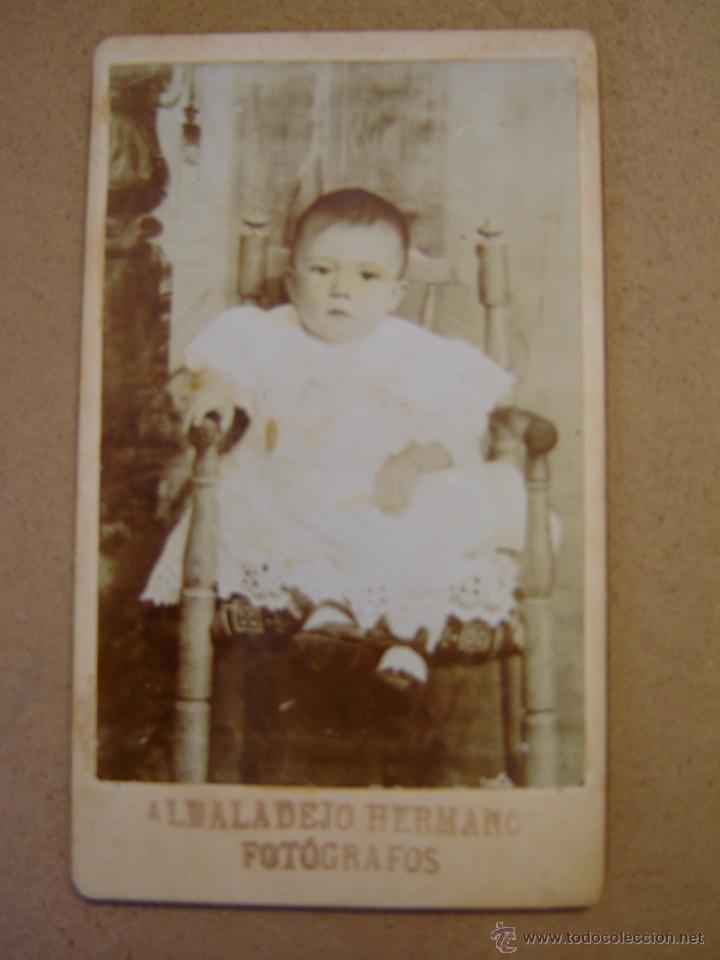 Fotograf&iacute;a antigua: Fotograf&iacute;a antigua Ni&ntilde;a - Fot&oacute;grafo : Albaladejo Hermanos